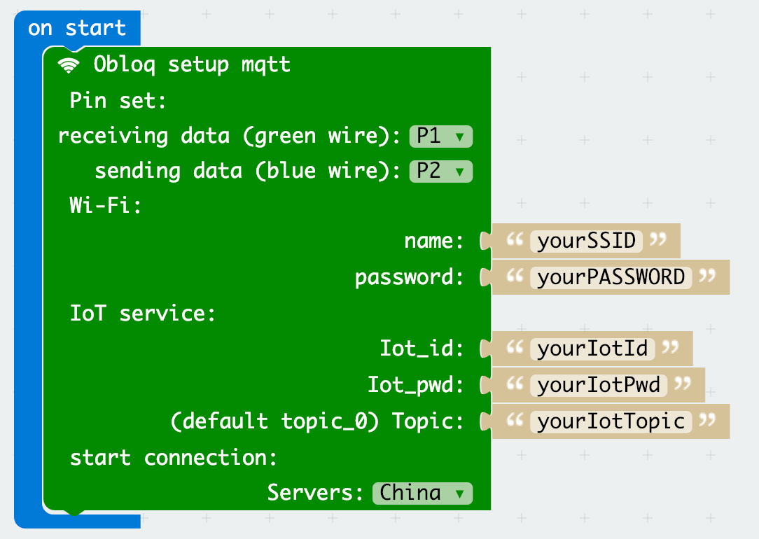 Gravity IoT Starter Kit for micro:bit Obloq initailzation