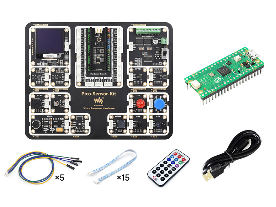 Pico Sensor Kit | Buy in Australia | WS-24004 | Core Electronics