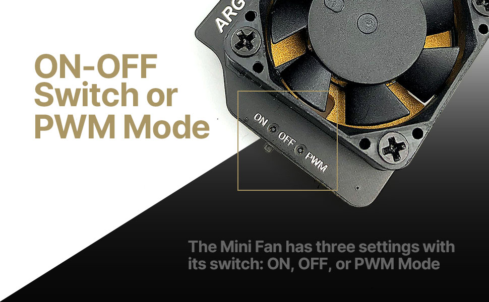 Argon Mini FAN Pack of 2 | Buy in Australia | CE08169 | Core Electronics