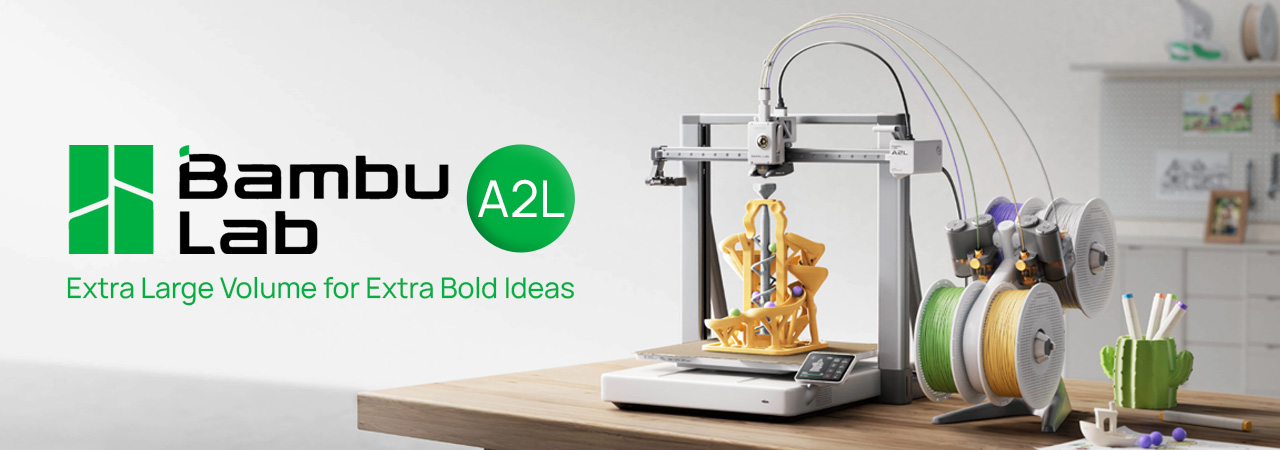 Bambu Lab A2L - Extra Large Volume for Extra Bold Ideas