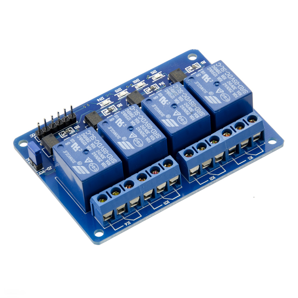 5V 4 Channel Relay Module 10A Australia