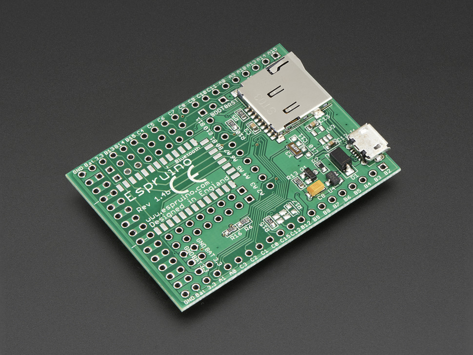Espruino 1.4 - Open Source Javascript Microcontroller | Buy in ...
