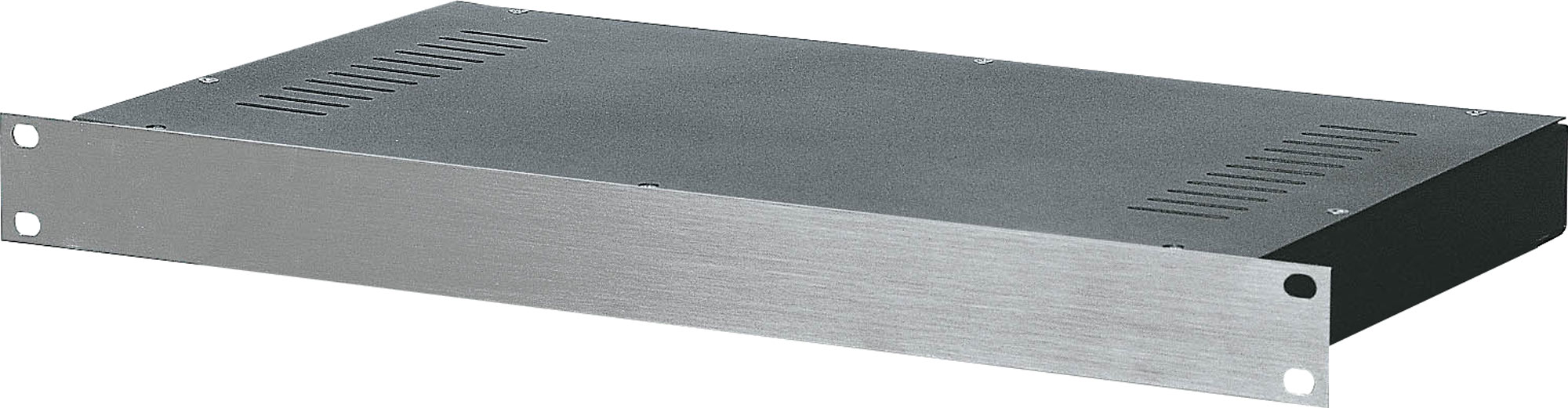 2U Raw Aluminium Front Panel 19