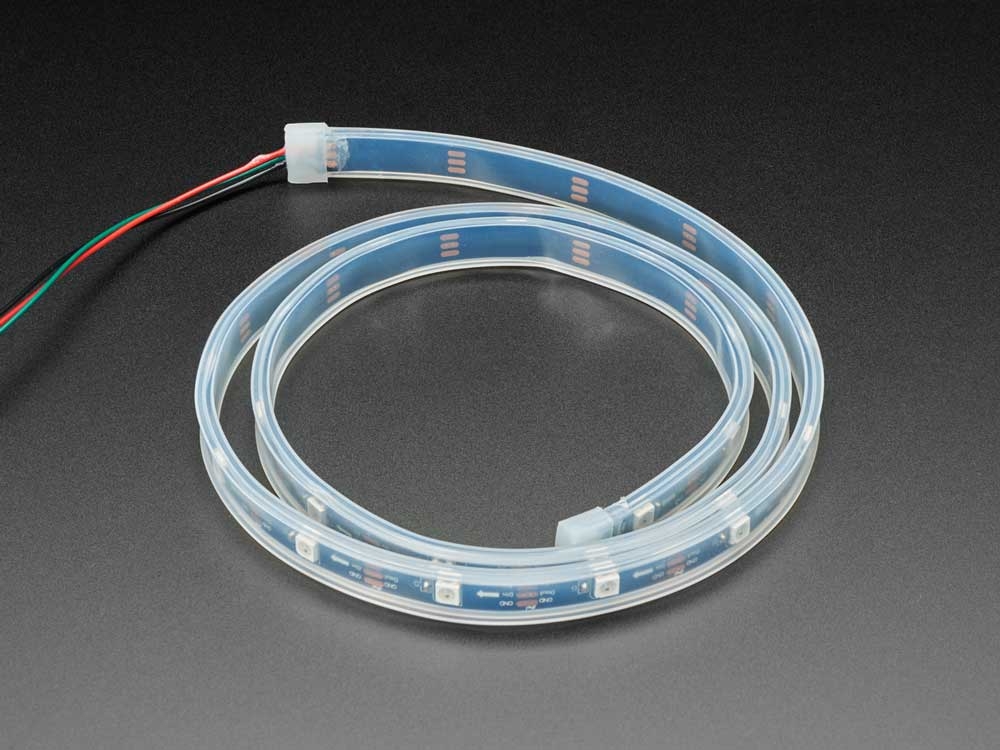 Adafruit NeoPixel LED Strip with 3-pin JST Connector - 1 meter 30 LEDs / meter | ADA4801 Core Electronics Australia