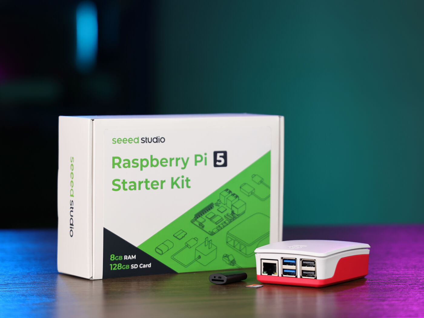 Raspberry Pi 5 Maker's Kit - 8GB with Cooling Case | Buy in Australia ...