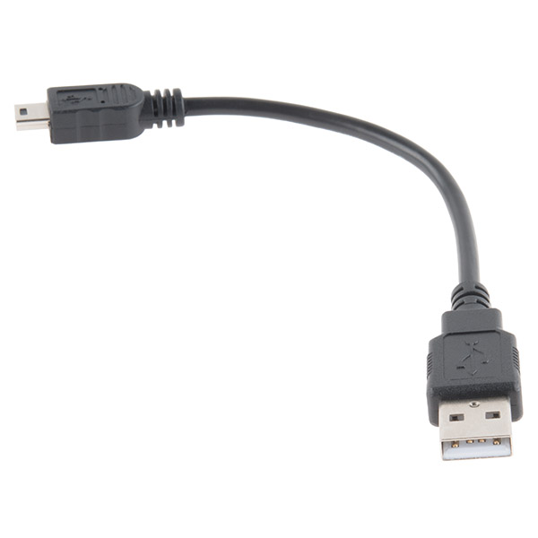 USB Mini-B Cable - 6" | Buy In Australia | CAB-13243 | Sparkfun | Core ...