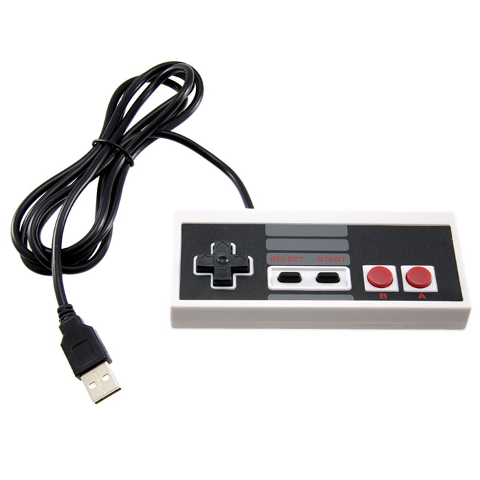Månens overflade sympatisk butik USB Game Controller (NES Style) | RetroPie | Core Electronics Australia