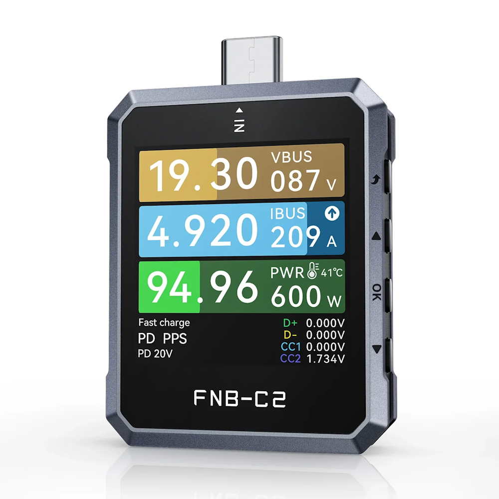 FNIRSI FNB-C2 USB-C PD 3.1 Fast Charge Tester (240W) | Buy in Australia ...