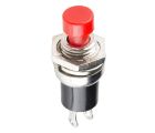 Momentary Button - Panel Mount (Red)