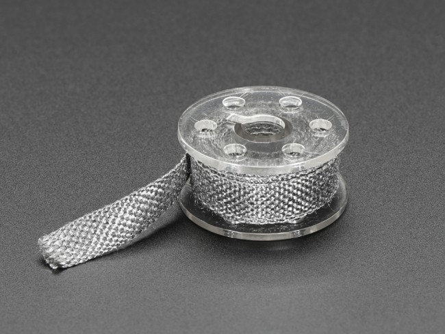 Stainless Steel Conductive Ribbon - 5mm wide 1 meter long | Adafruit ...