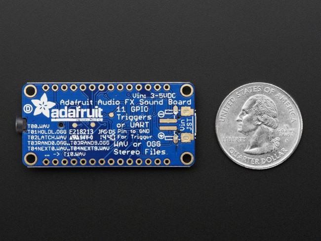 Adafruit Audio FX Sound Board - WAV/OGG Trigger with 16MB Flash Australia