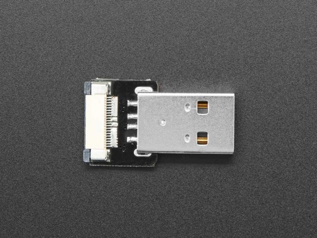 DIY USB Cable Parts - Straight Type A Plug | Adafruit ADA4109 | Core ...