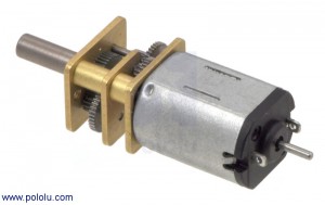 50:1 Micro Metal Gearmotor HP with Extended Motor Shaft POLOLU-2213 Pololu in Australia - Express Delivery Australia Wide