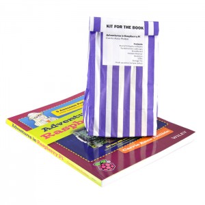 Adventures in Raspberry Pi Book + Parts Kit CE04430 Pimoroni Australia