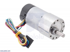 50:1 Metal Gearmotor 37Dx70L mm with 64 CPR Encoder POLOLU-2824 Pololu in Australia - Express Delivery Australia Wide