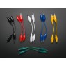 Short Wire Alligator Clip Test Lead (set of 12) ADA1592 Adafruit in Australia - Express Delivery Australia Wide