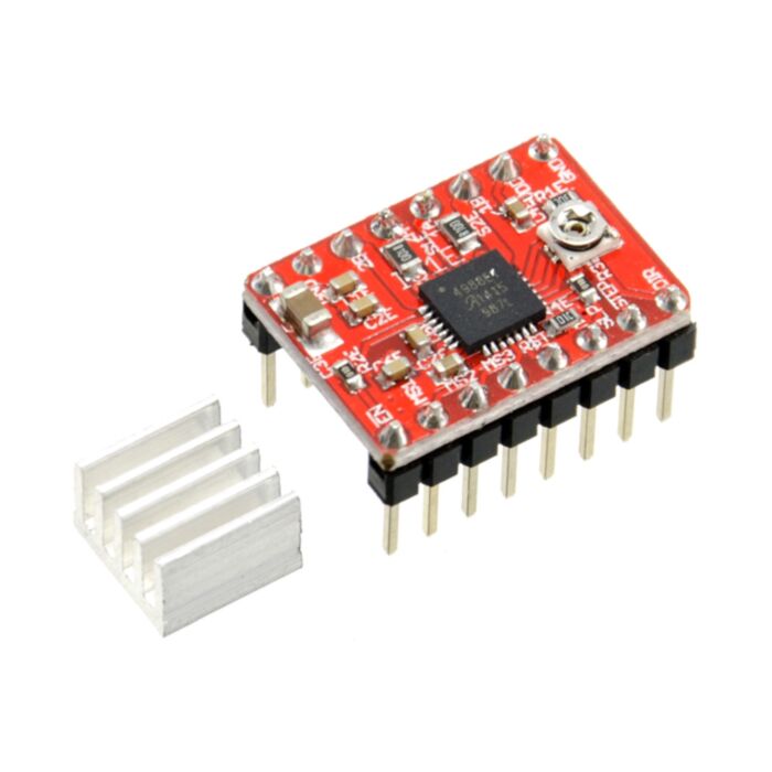 RepRap A4988 Stepper Motor Driver (Red)