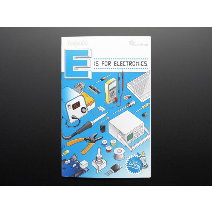 Coloring book - Ladyadas E is for electronics