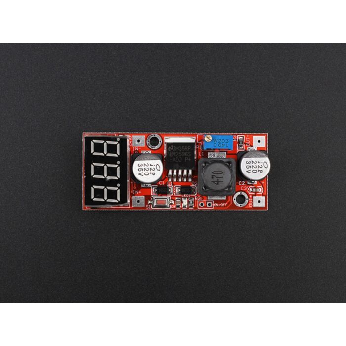 Adjustable DC&DC Power Converter with LED segment display(4.5V - 28V&1.5A) (Seeed Studio) 