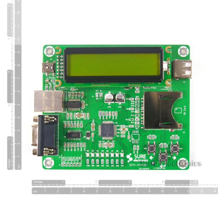 Ethernet Development Board w/ Web Server Demo PIC24FJ256GB106