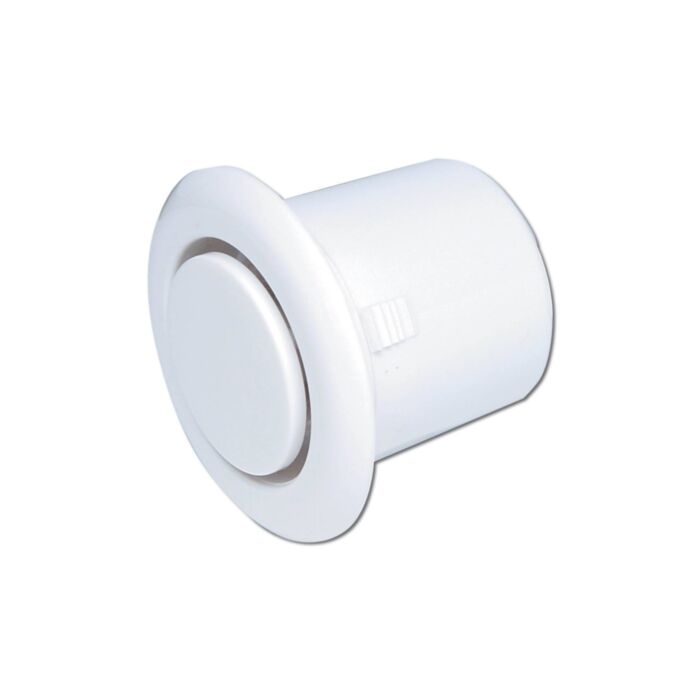 12V Ceiling Mount Siren Alarm Piezo (SKU: S6122A Image 1)