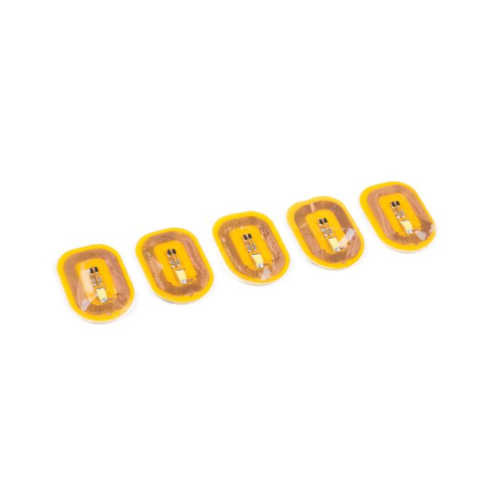 NFC LED Nail Sticker - White (5 Pack)