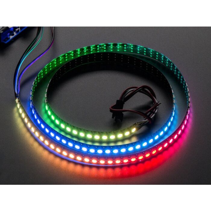 Adafruit NeoPixel Digital RGB LED Strip 144 LED - 1m Black - BLACK