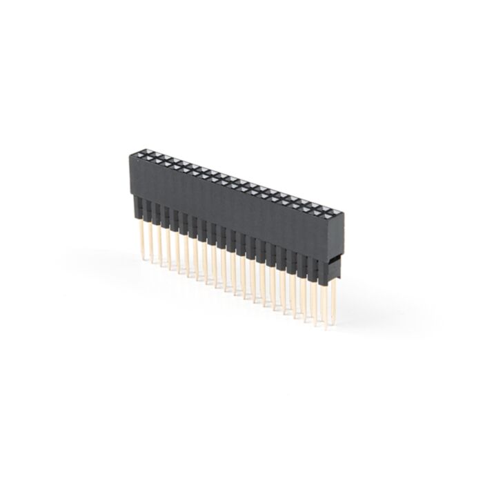 Extended GPIO Female Header - 2x20 Pin (13.5mm/9.80mm)
