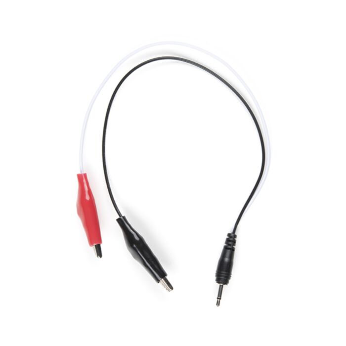 Audio Cable to Alligator Clips - 2.5mm