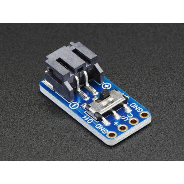 Switched JST-PH 2-Pin SMT Right Angle Breakout Board