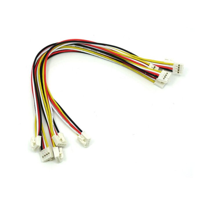 Grove - Universal 4 Pin Buckled 20cm Cable (5 PCs pack) (Seeed Studio) 