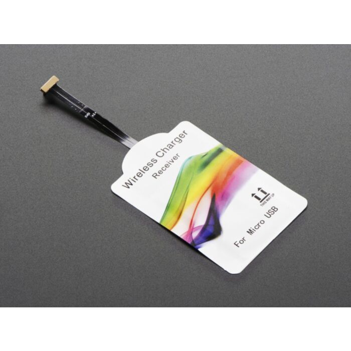 Universal Qi Wireless Charging Module - 60mm Reverse MicroUSB