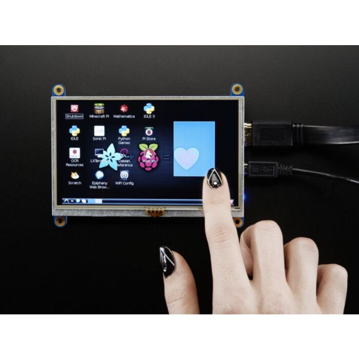 HDMI 5 800x480 Display Backpack - With Touchscreen