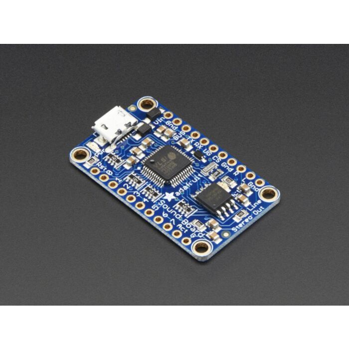 Adafruit Audio FX Mini Sound Board - WAV/OGG Trigger 16MB Flash