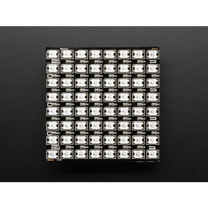 Flexible 8x8 NeoPixel RGB LED Matrix