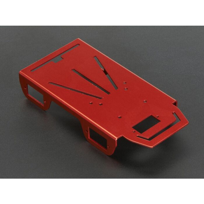 Anodized Aluminum Metal Chasis for a Mini Robot Rover