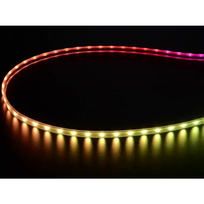 Adafruit Mini Skinny NeoPixel Digital RGB LED Strip - 60 LED/m - BLACK (4M Reel)