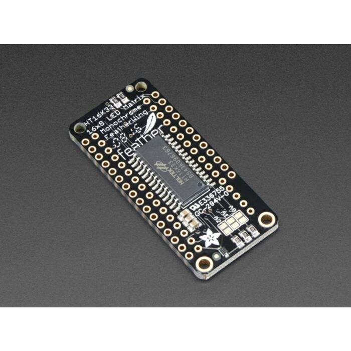 Adafruit 8x16 LED Matrix FeatherWing w/o Matrices