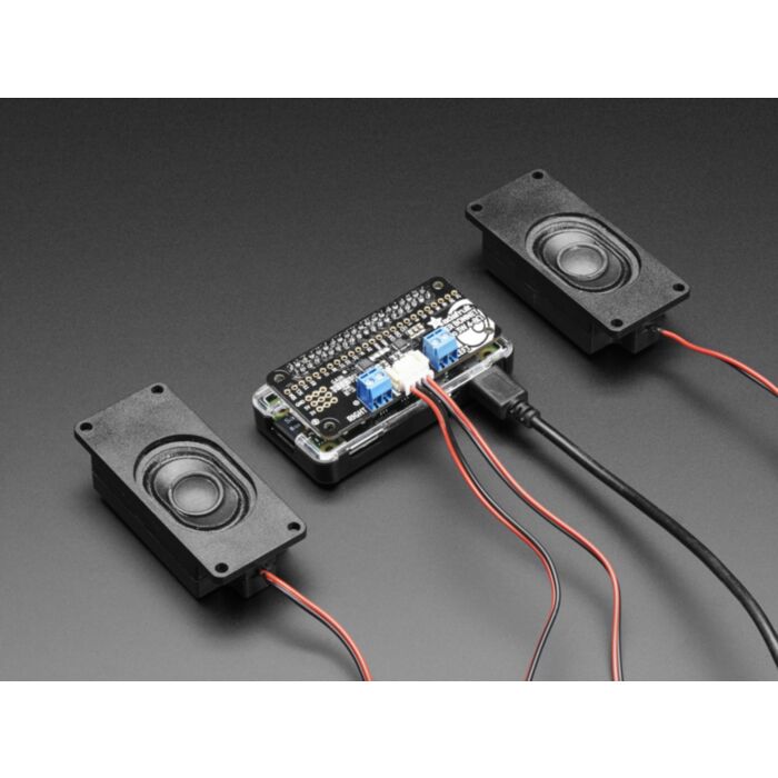 Stereo Bonnet Pack for Raspberry Pi Zero - Includes Pi Zero v1.3