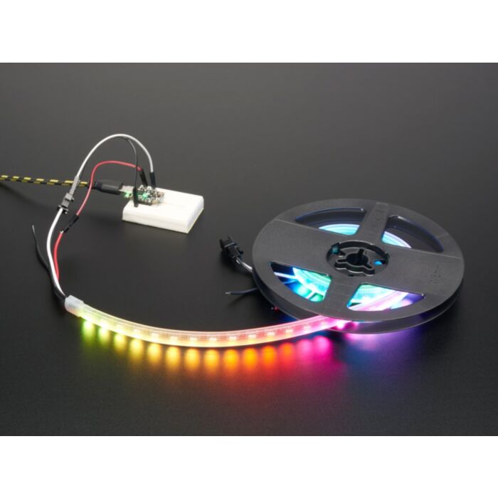 Adafruit NeoPixel LED Side Light Strip - Black 90 LED