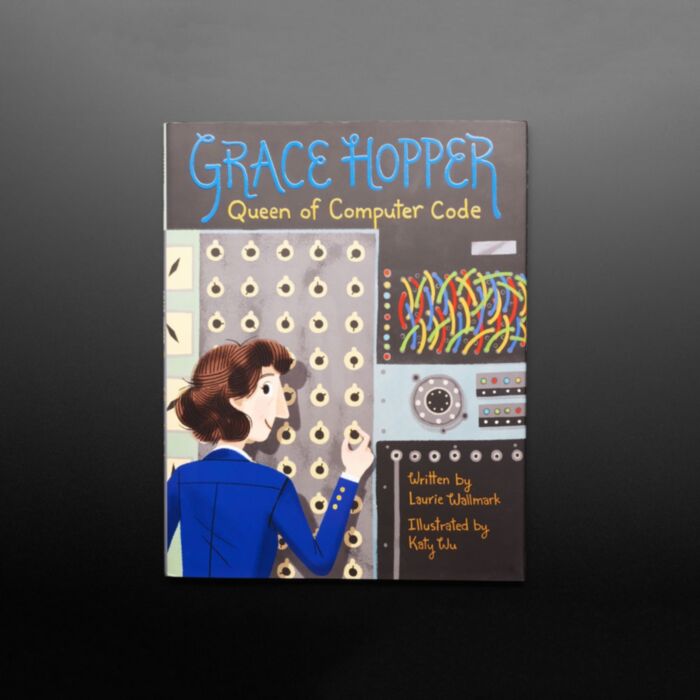 Grace Hopper: Queen of Computer Code by Laurie Wallmark - Illustrated by Katy Wu