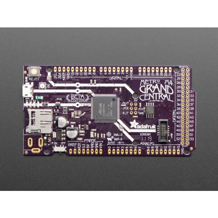 Adafruit Grand Central M4 Express featuring SAMD51 - Without Headers