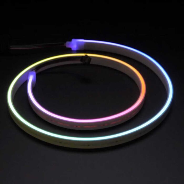 Flexible Silicone Neon-like Skinny NeoPixel LED Strip - 96 LEDs per meter - 1m long