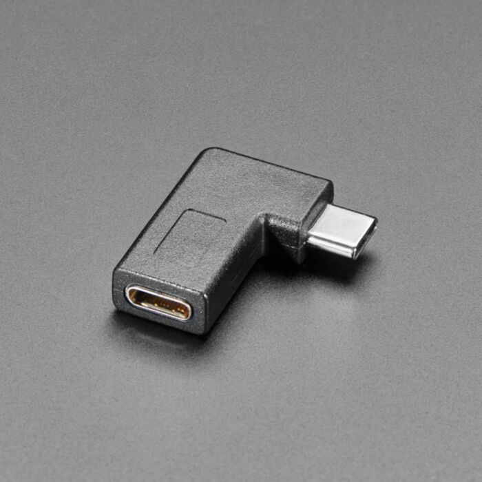 Right Angle USB Type C Adapter - USB 3.1 Gen 4 Compatible