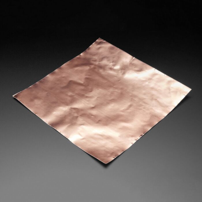 Copper Foil Sheet with Conductive Adhesive - 12 x12 Sheet