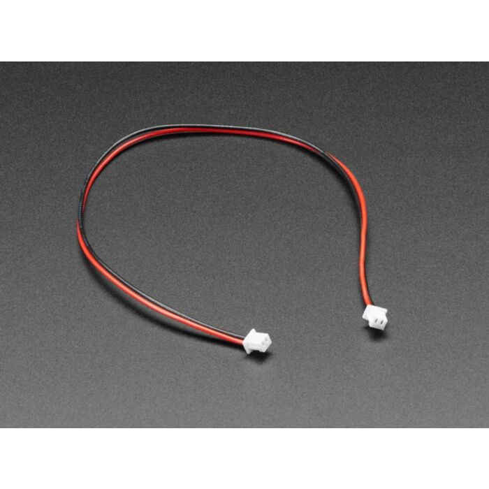 1.25mm Pitch 2-pin Cable 20cm long 1:1 Cable - Molex PicoBlade Compatible