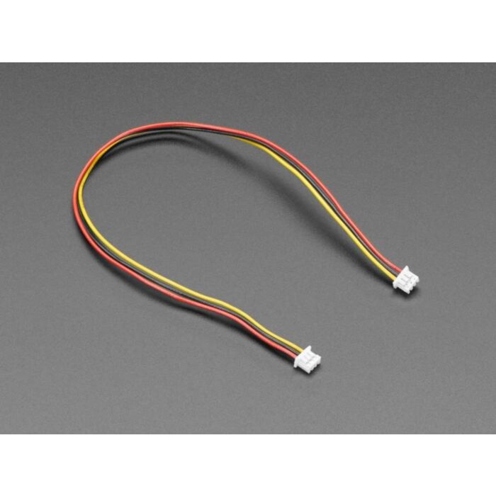 1.25mm Pitch 3-pin Cable 20cm long 1:1 Cable - Molex PicoBlade Compatible