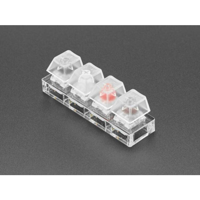 Kailh Mechanical Four Key Tester: White Black Red Brown Switches