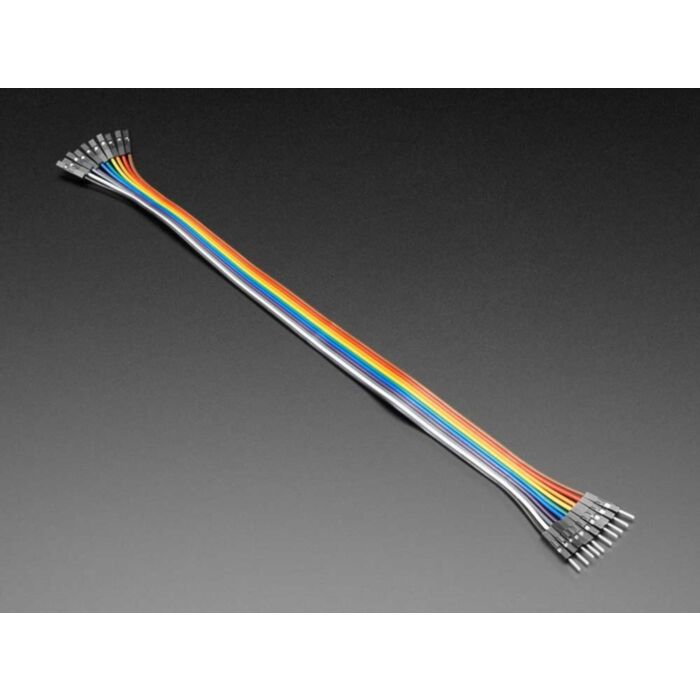 Premium Female/Male 'Extension' Jumper Wires - 10 x 12" (300mm)