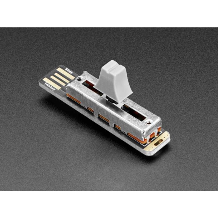 Adafruit Slider Trinkey - USB NeoPixel Slide Potentiometer